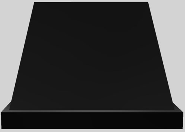 Vent-A-Hood® Designer Series 42" Black Wall Mounted Range Hood-0
