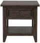 Liberty Furniture Paradise Valley Saddle Brown End Table-2