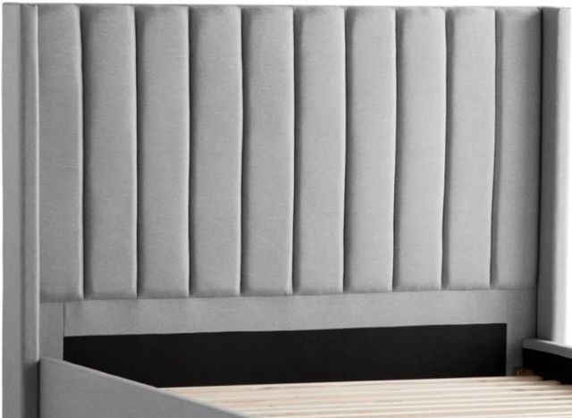 Malouf® Blackwell Stone California King Upholstered Headboard-0