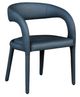 Meridian Furniture Sylvester Navy Dining Arm Chair-0