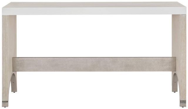 Bernhardt Solaria Dune Console Table with White Stone Top -2