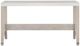 Bernhardt Solaria Dune Console Table with White Stone Top -2