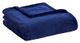 Olliix by Intelligent Design Microlight Plush Navy Throw-0