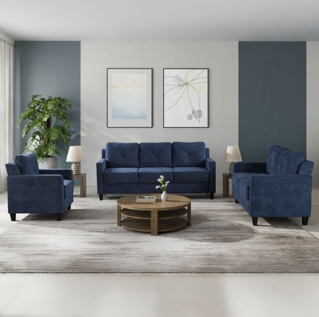 ACME Furniture Horatio Navy Loveseat-1