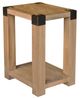 Horizon Home® Milano Brown Side Table-0