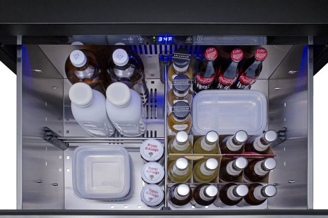 Summit® 30" Panel Ready Refrigerator Drawers-4