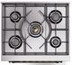 Ilve® Nostalgie II Series 30" Glossy Black Pro Style Dual Fuel Range-4