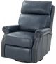 BarcaLounger® Crews Barone Navy Blue Manual Swivel Glider Recliner-4