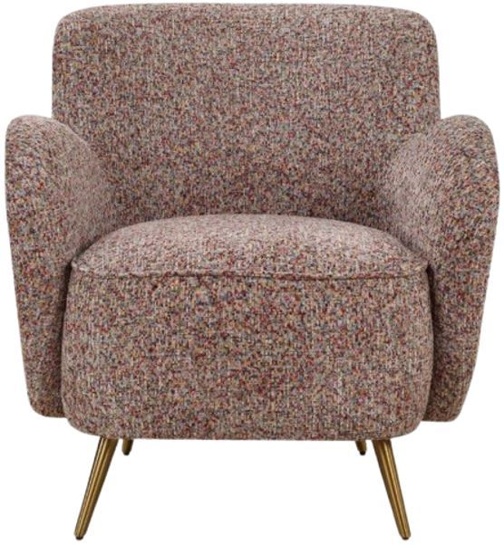 Uttermost® Gemstone Confetti Toned Accent Chair-3