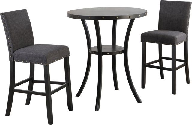 New Classic® Home Furnishings Crispin Smoke Bar Table-3