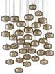 Currey & Company Pepper Multi-Drop Nickel Pendant Lighting-0