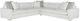Century® Great Room 2-Piece Gray Sectional-0