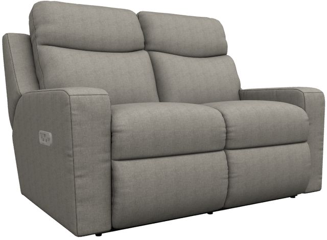 La-Z-Boy® Emmons Quarry Power Reclining Loveseat with Headrest and Lumbar-0