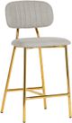 TOV Furniture Ariana Gray Set of 2 Counter Stool-0
