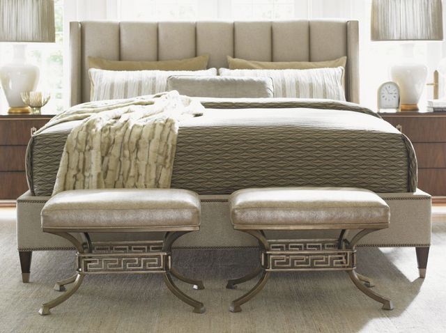 Lexington Home Customizable Beldon Leather Ottoman-1