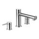 Moen® Align Chrome Two-Handle Non Diverter Roman Tub Faucet-1