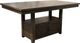 American Wholesale Furniture Colorado Antique Light Brown Pub Table-0