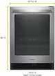 Whirlpool® 24" 5.2 Cu. Ft. Fingerprint Resistant Stainless Steel Beverage Center-4
