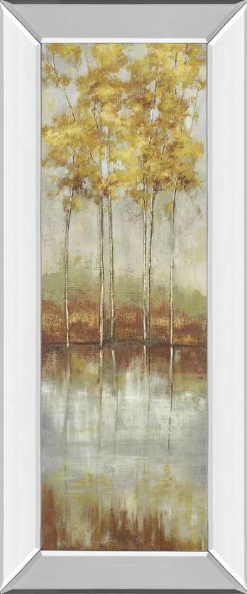 Classy Art Reflections II by Allison Pearce Mirrored Frame Wall Art-0