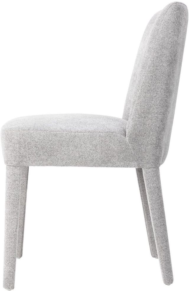 Jofran Inc. Urban Archive Wilson Platinum Upholstered Dining Side Chair-3