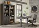 aspenhome® Oxford Peppercorn Door Bookcase-1