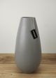 Le Present Drop Wide Light Grey 13.7" Vase-2