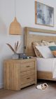 aspenhome® Modern Loft Khaki 2-Drawer Nightstand-3