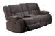 Mazin Furniture Presley Gray Power Reclining Loveseat with Center Console-1