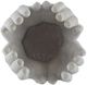 A & B Home Gray Cement Cupped Hands Planter-4