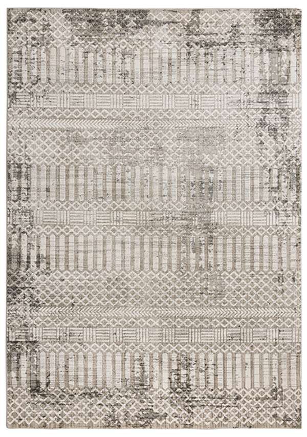 Rizzy Home Calabria Neutral/Gray 5'x8' Rectangular Rug-0