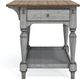 Flexsteel® Plymouth® Distressed Graywash Kitchen Island-2