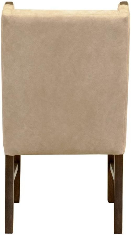 International Furniture Direct Forge Brown/Ivory Dining Side Chair-4