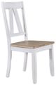 Liberty Furniture Lindsey Farm Sandstone/Weathered White Splat Back Side Chair-0