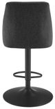 Powell® Bruce Dark Bronze/Gray Adjustable Bar Stool-4