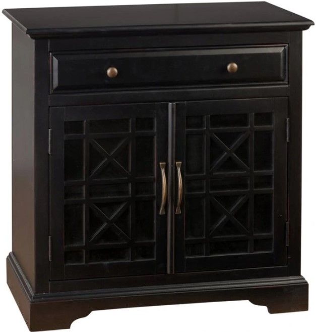 Jofran Inc. Craftsman Antique Black 32" Accent Chest-0