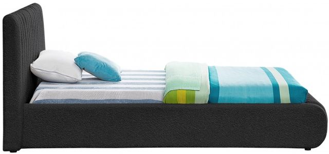Meridian Furniture Nash Black Twin Upholstered Panel Bed-2