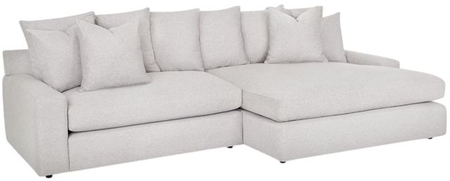 Franklin™ London 2-Piece Aries Smoke Right-Arm Facing Sectional and Chaise-0