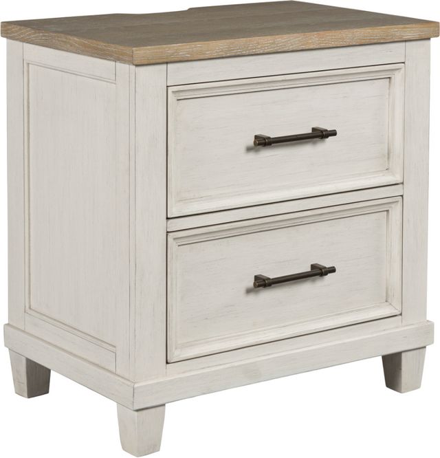 Shaybrock 6 Piece King Panel Bedroom - Antique White Shaybrock 6 Piece King Panel Bedroom - Antique White