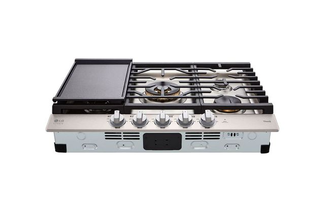 LG Studio 30" Stainless Steel Gas Cooktop -12