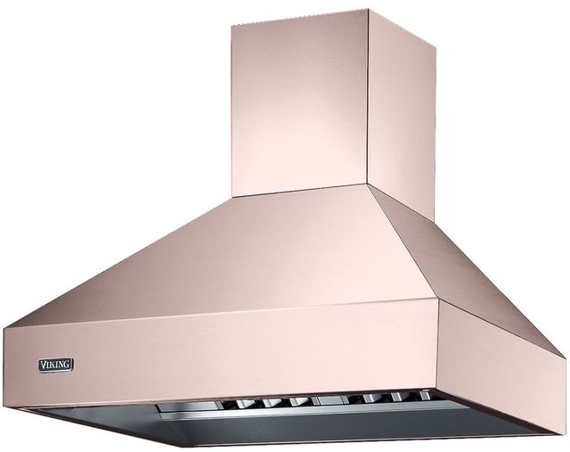 Viking® 5 Series 48" Blush Chimney Wall Hood-0