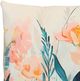Stylecraft Tamara Day Blue/Pink Floral Designer Pillow-1