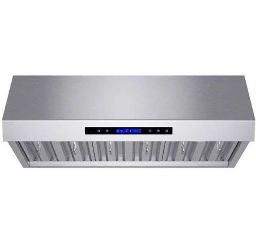 FORNO® Palazzo Alta Qualita 36" Stainless Steel Wall Mounted Range Hood-0