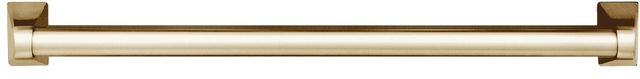 ZLINE Touchstone Autograph Edition 24" 5.2 Cu. Ft. Panel Ready Beverage Center with Glass Door and Polished Gold Handle-2