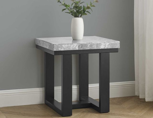 Steve Silver Co. Lucca Espresso/Gray End Table-2