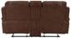 Homelegance® Newnan Brown Double Glider Power Reclining Loveseat-3