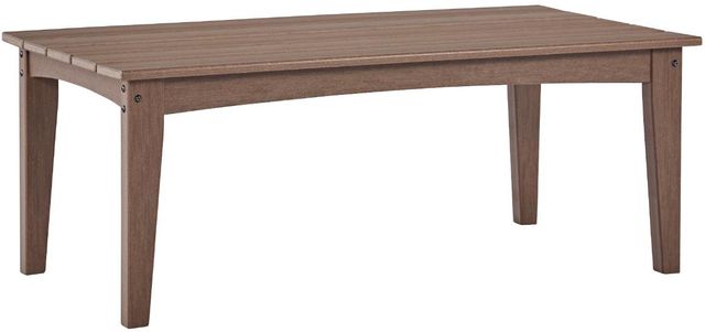 Signature Design by Ashley® Emmeline 2-Piece Beige/Brown Outdoor Seating Set-2
