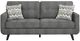 Legends Home Hollywood Stonewash Black Sofa-0