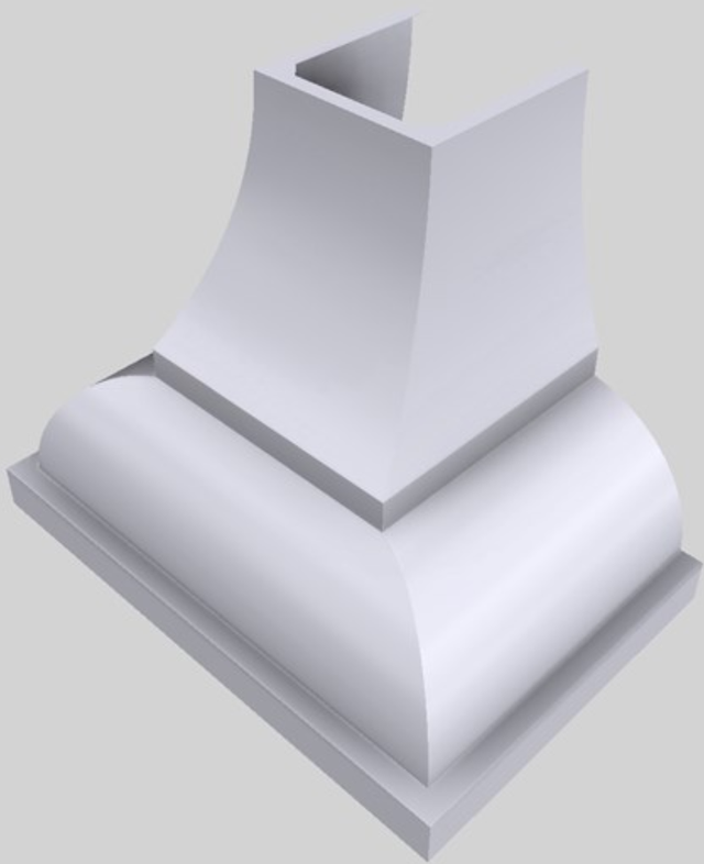 Vent-A-Hood® Designer Series 36" White Wall Mounted Range Hood-1