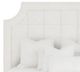 Fairfield® Bespoke Bed Mica Scallop 66" Biscuit Tufted King Upholstered Panel Bed-1