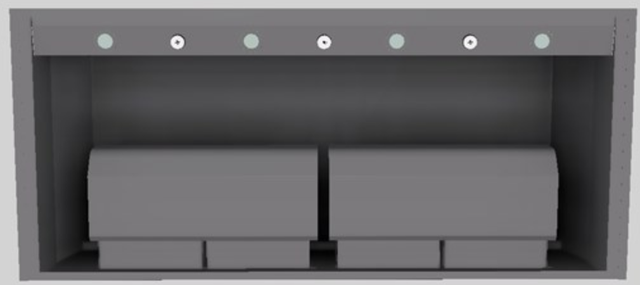 Vent-A-Hood® Designer Series 54" Gunsmoke Wall Mounted Range Hood-1